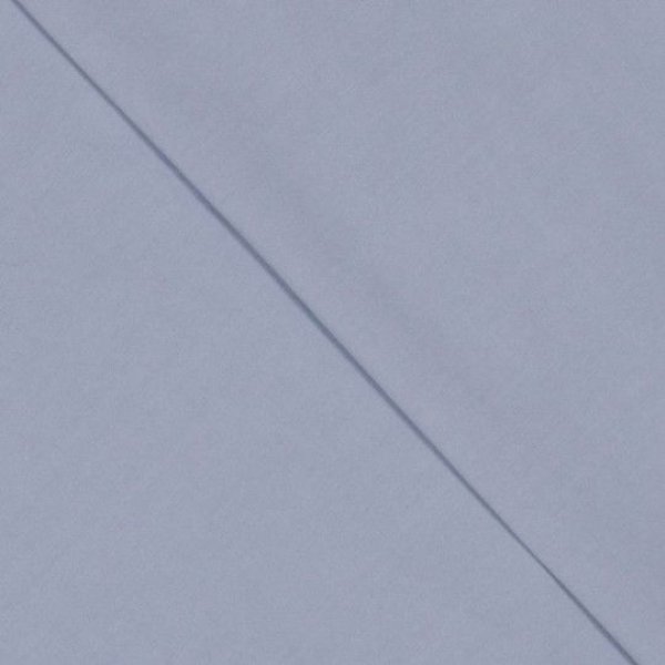 Webware Baumwolle Poplin stone washed, hellblau